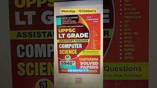 UPPSC LT Grade LT Grade Computer Science Book Review 📘 | Youth Competition Times | 2026 Exam
