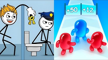 Thief Puzzle vs Join Blob Clash 3D – All Levels Gameplay (ios Android)