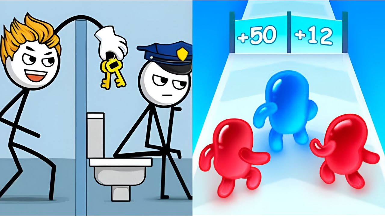 Thief Puzzle vs Join Blob Clash 3D – All Levels Gameplay (ios Android)