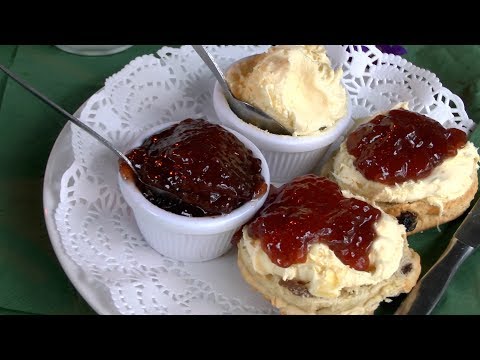 Award winning scone maker Kevin of 