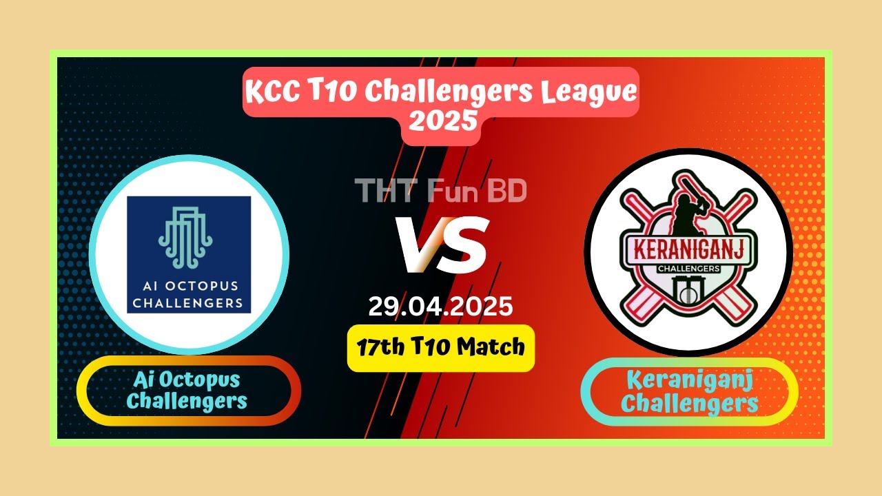 Ai Octopus Challengers vs Keraniganj Challengers | KGC v AIOC | Live Score Streaming & Updates 2025