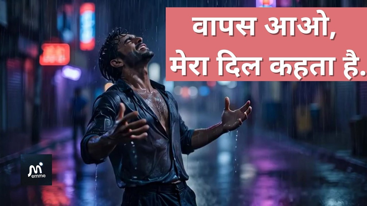 वापस आओ, मेरा दिल कहता है, Bollywood song, Jhankar beats style, Hindi romantic song