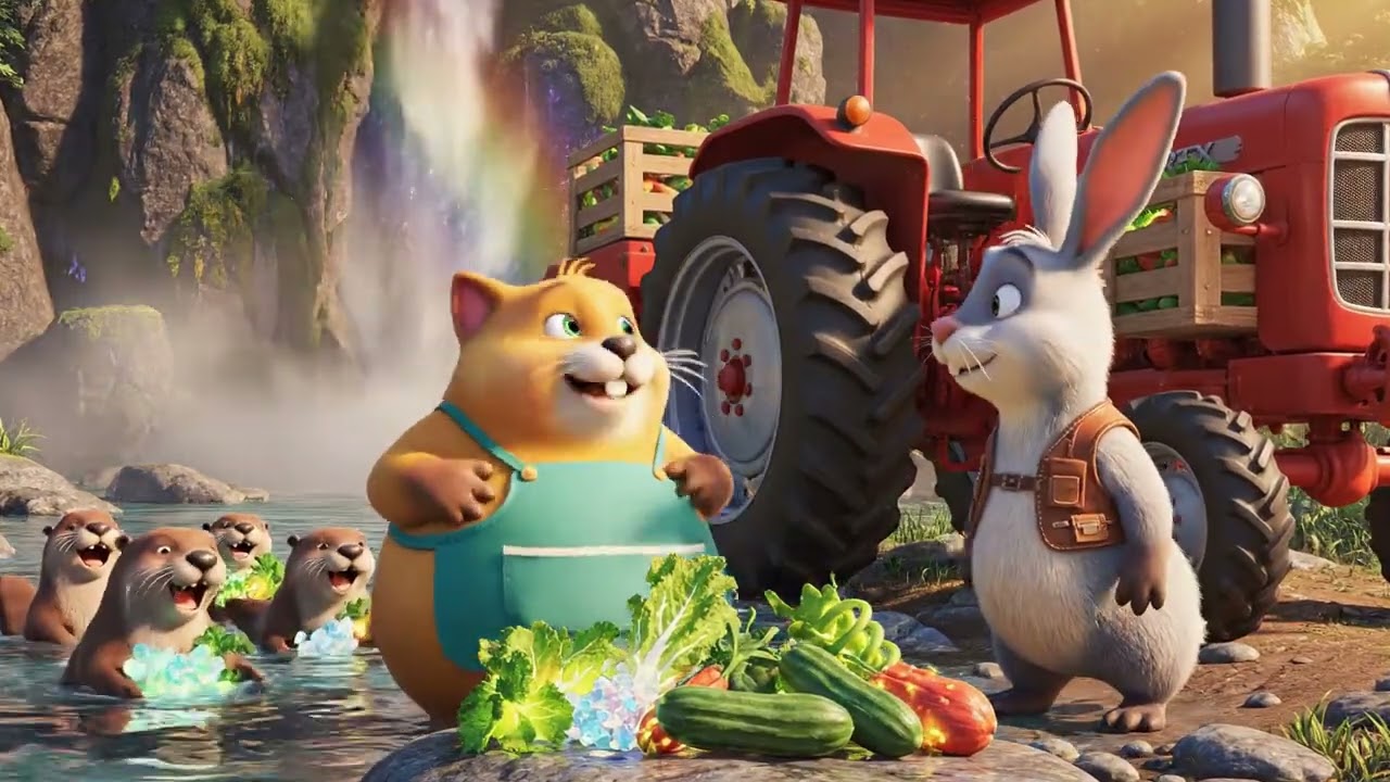 Ep 12:  Mia and Rex's ULTIMATE Fruit Picking Adventure at the Farm! Funny Fat Cat