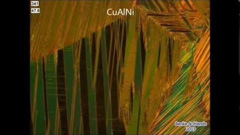 CuAlNi thermoelastic martensite