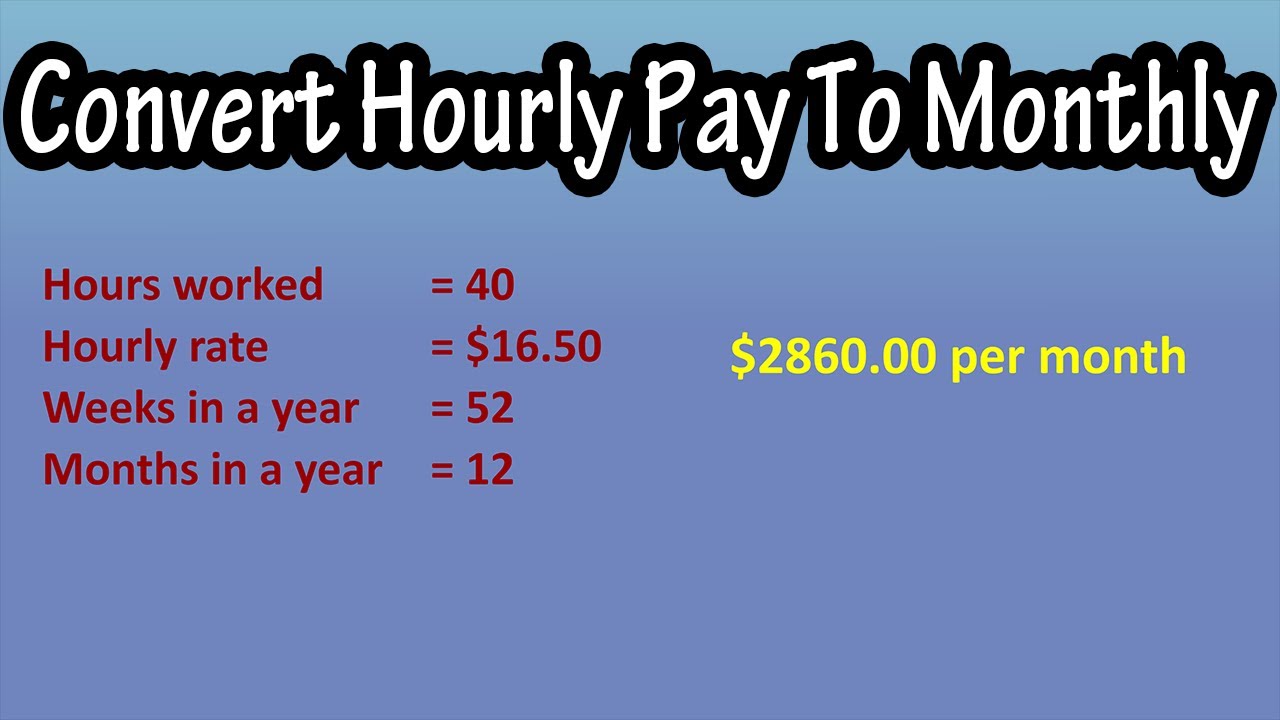 Calculate Annual Salary Into Hourly Rate Mikkikerryann