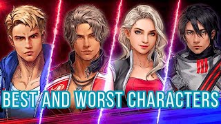 TOP BEST and WORST Characters of Double Dragon Revive