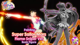 Bringing Super Sailor Mars to life with a Badass🔥Paint Job - 🌙 Sailor Moon 30th anniversary ❤️