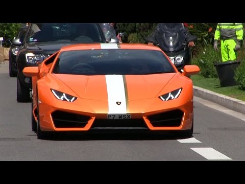 Paul Wallace's Lamborghini Huracan W/ Inconel Exhaust In Monaco | LOUD REVS + ACCELERATIONS!