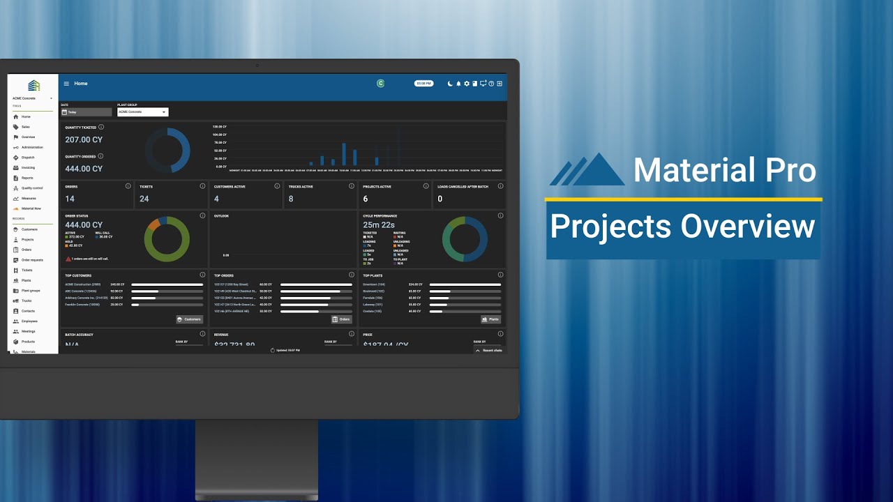 Material Pro - Projects Overview - YouTube