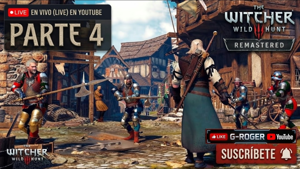 ¡SECRETOS DE NOVIGRADO Y RUTA DE SECUNDARIAS! 🛡️The Witcher 3 Remaster en Nintendo Switch 2 (Parte