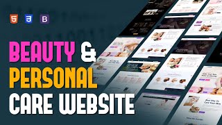 5 Unique Templates for Beauty & Personal Care Website