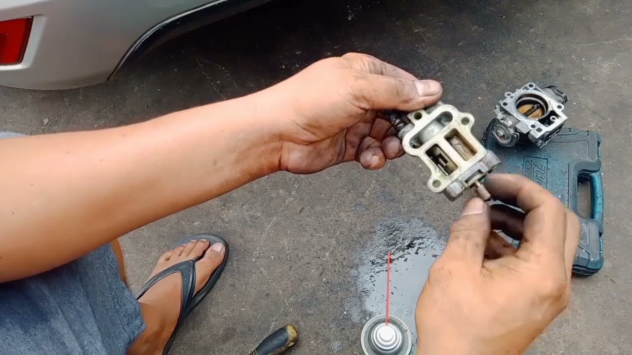 HONDA CITY IDSI THROTTLE BODY CLEANING