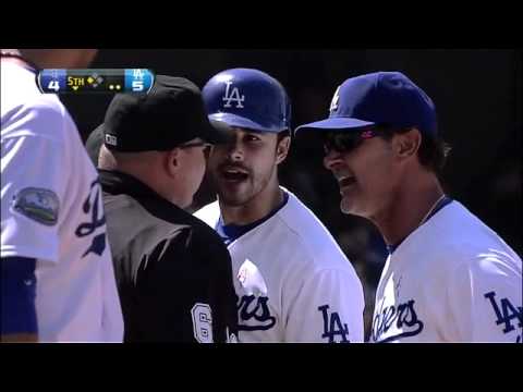 2012/05/13 Ethier, Mattingly get ejected