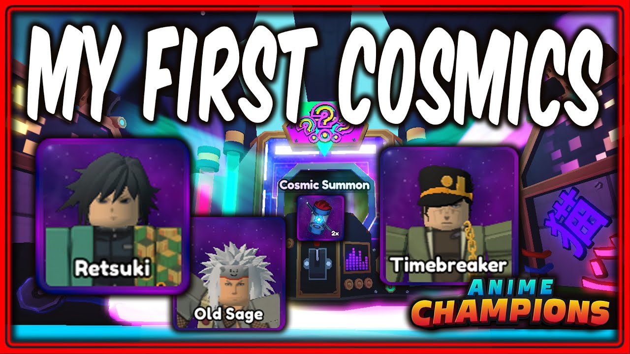 How to Get Cosmic Summons in Anime Champions Simulator