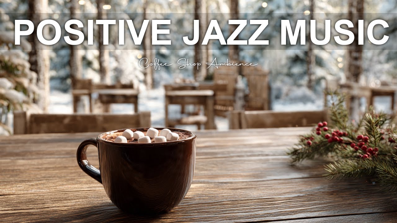 Positive Jazz Music☕ Smooth Brew Jazz - Smooth & Relaxing Jazz for Work, Study & Sleep