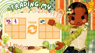 TRADING ONLY My *HARD TO TRADE* Pets In ADOPT ME! 🫣 | Adopt Me Trading Complication!