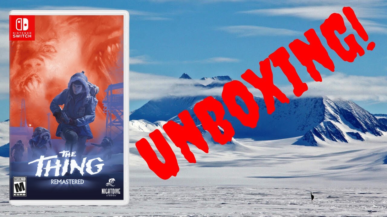 The Thing: Remastered unboxing for the Switch!