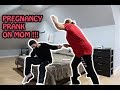 PREGNANCY PRANK ON ANGRY MOM !!!