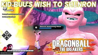 Kid Buu grabs the Dragonballs and gets his Shenron Wish - Dragon Ball The Breakers