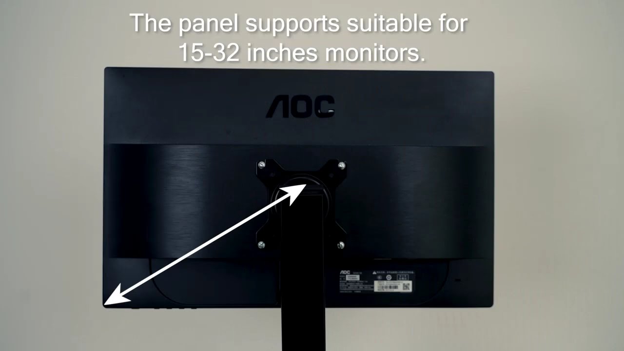 Desire2 Monitor Riser Stand Vesa Portable