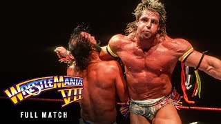 FULL MATCH — Ultimate Warrior vs. Randy Savage - Retirement Match: WrestleMania VII screenshot 4