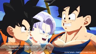 Dragon Ball FighterZ - Trunks & Goten See Frieza & Fusion To Gotenks