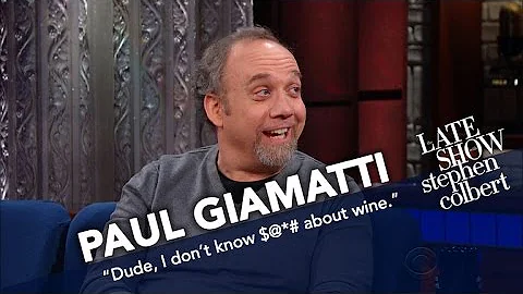 Paul Giamatti, The Merlot Guy, Knows Nothing About...