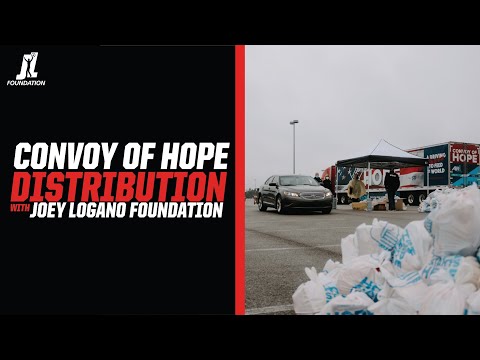 Joey Logano Foundation Convoy of Hope at Daytona