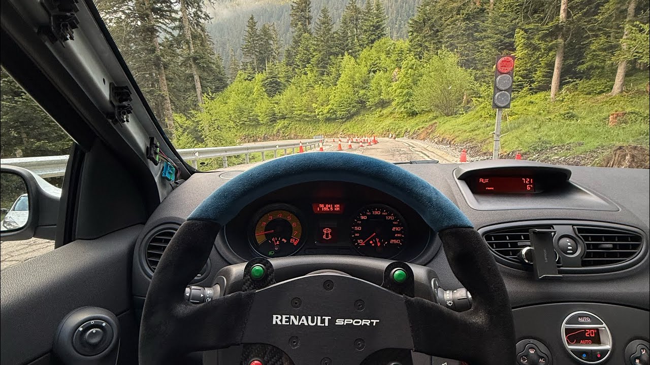 Renault Clio Sport 3 RS 197 | POV Drive Mountain Road | Orbisoud Exhaust
