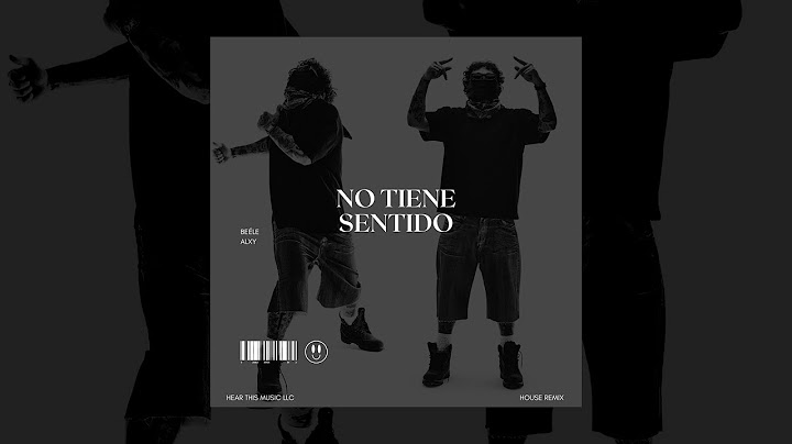 Beéle – No Tiene Sentido (ALXY REMIX) CLUB/HOUSE