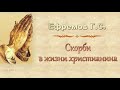Ефремов Г.С. "Скорби в жизни христианина" - МСЦ ЕХБ