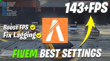 FiveM (GTA V) - How To Boost FPS In 2021 | FiveM Best Settings | Increase FPS & Fix Shuttering Guide