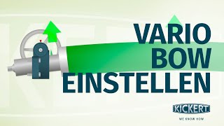 Video-Tutorial: Kickert Vario Bow – Breitstreckwalze richtig einstellen