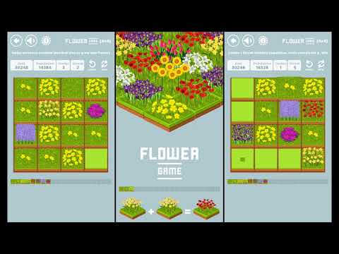 Flower Game - Garden Merge Gameplay Trailer