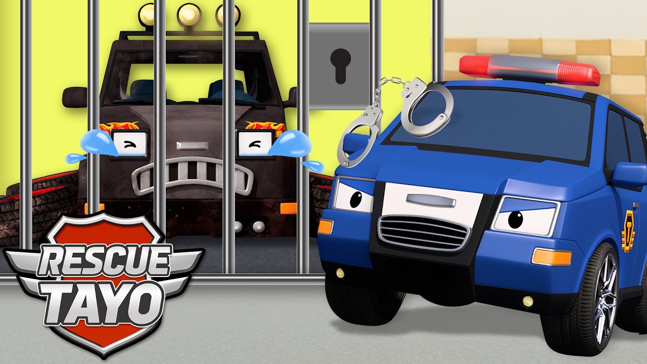 ¡Superveloz Riki ! ¡Atrapa a Bad Car rápido! | Cuento para Niños | Equipo de Rescate Tayo