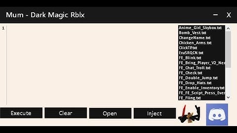 MUM(FULL LUA SCRIPT EXECUTOR)(LEVEL 7)(PATCHED ROBLOX EXPLOIT)(23 JUNE 2018)