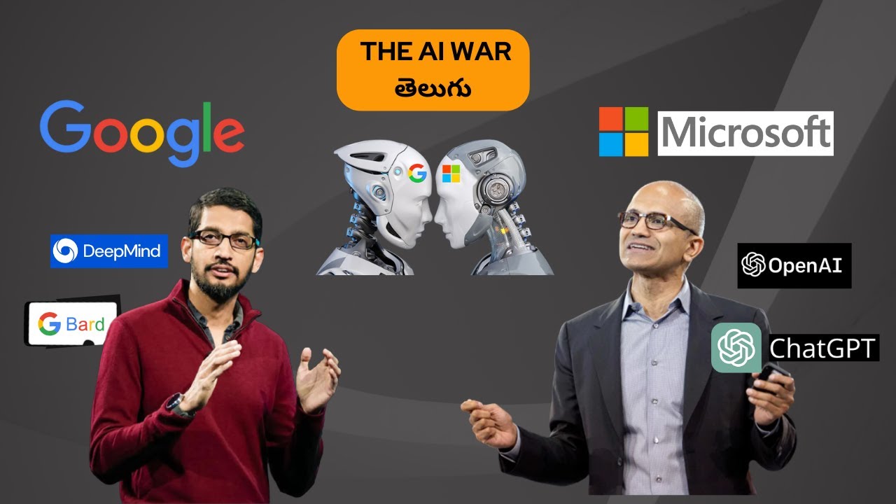 Bard vs ChatGPT (Telugu)| Google vs Microsoft | AI war - YouTube