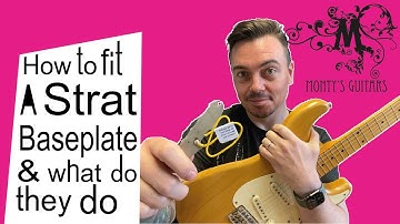 How to fit a baseplate to a Stratocaster pickup (and what they do)