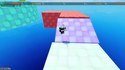 cool random generated obby speedrun (game is platformer test)