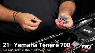 How to Install TST LED Flasher Relay on 2021+ Yamaha Tenere 700