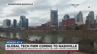 Global tech firm moving to Nashville