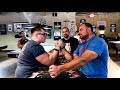 Travis bagent vs chance shaw nal arm wrestling travisbagent armwrestling