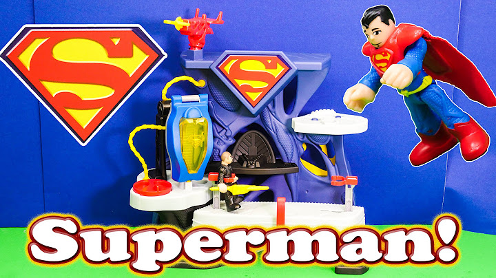 Imaginext Superman Playset Video Toy Review