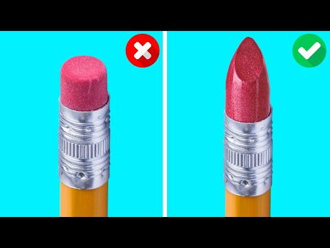 HOW TO SNEAK MAKEUP INTO CLASS | Cool School Tricks And Funny Pranks For Everyone