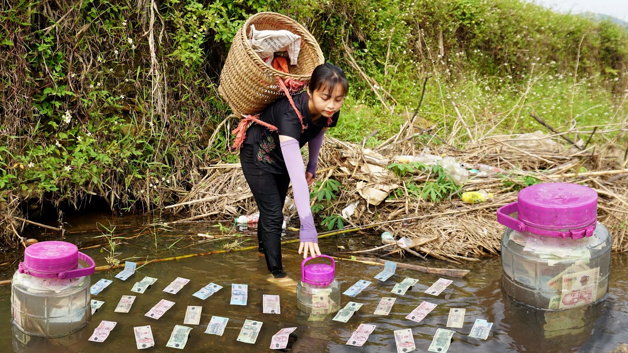 Poor girl Hana unexpectedly discovers a centuries-old wine bottle containing treasure