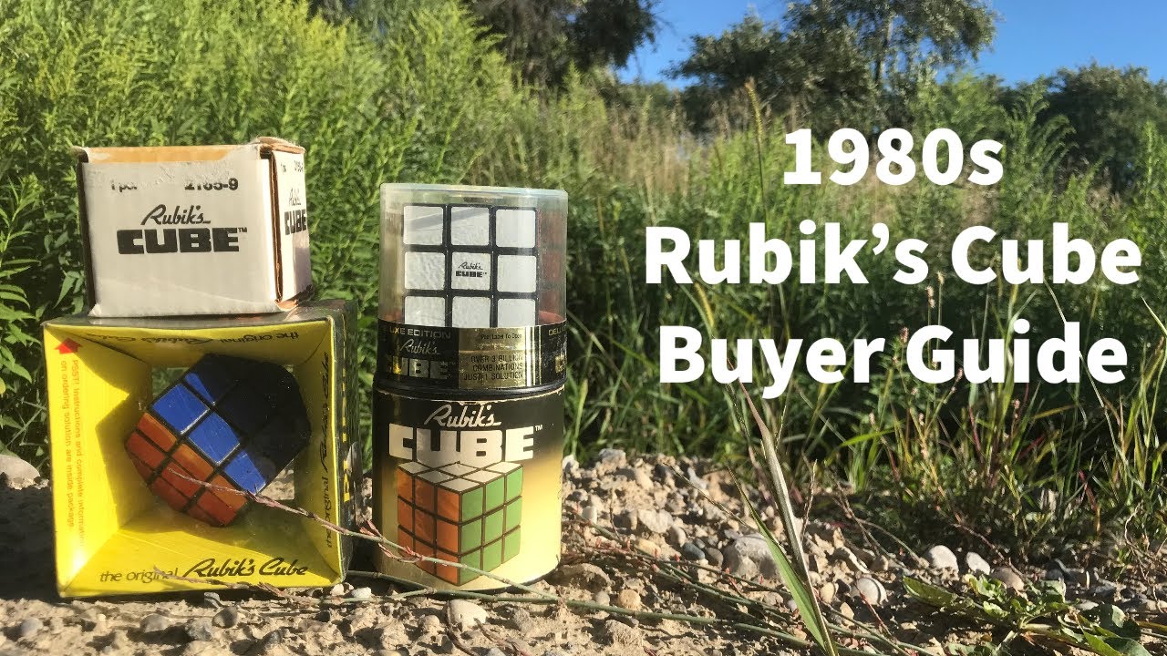 1980s Ideal Rubik's Cube Are They Rare ? - YouTube