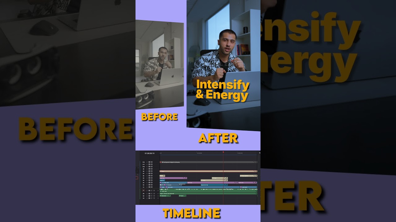 SFX Reels | Color Grading & Cleanup Transformation | Video Editing Breakdown #davinciresolve