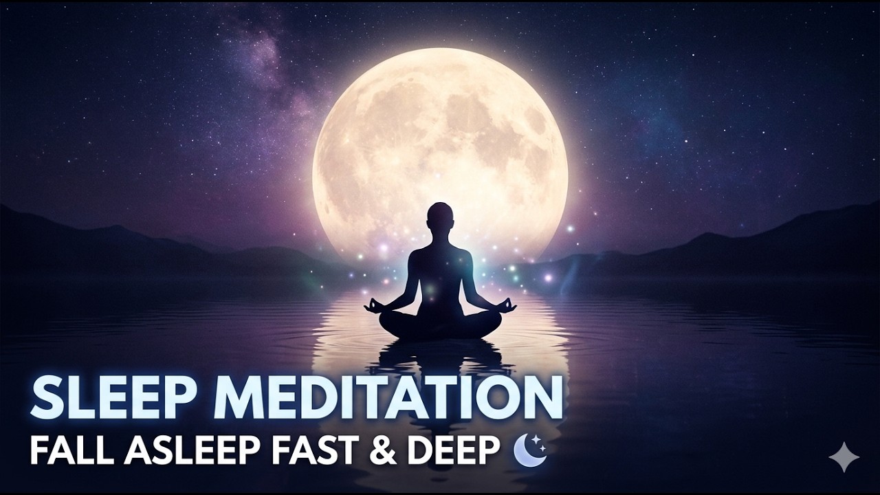 1 HOURS Deep Sleep Meditation Music • Fall Asleep Fast & Deep - YouTube