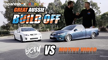 Our first V8 and First Ute Project Car! And We go Head-to-Head with BCW - Great Aussie Build Off Ep1