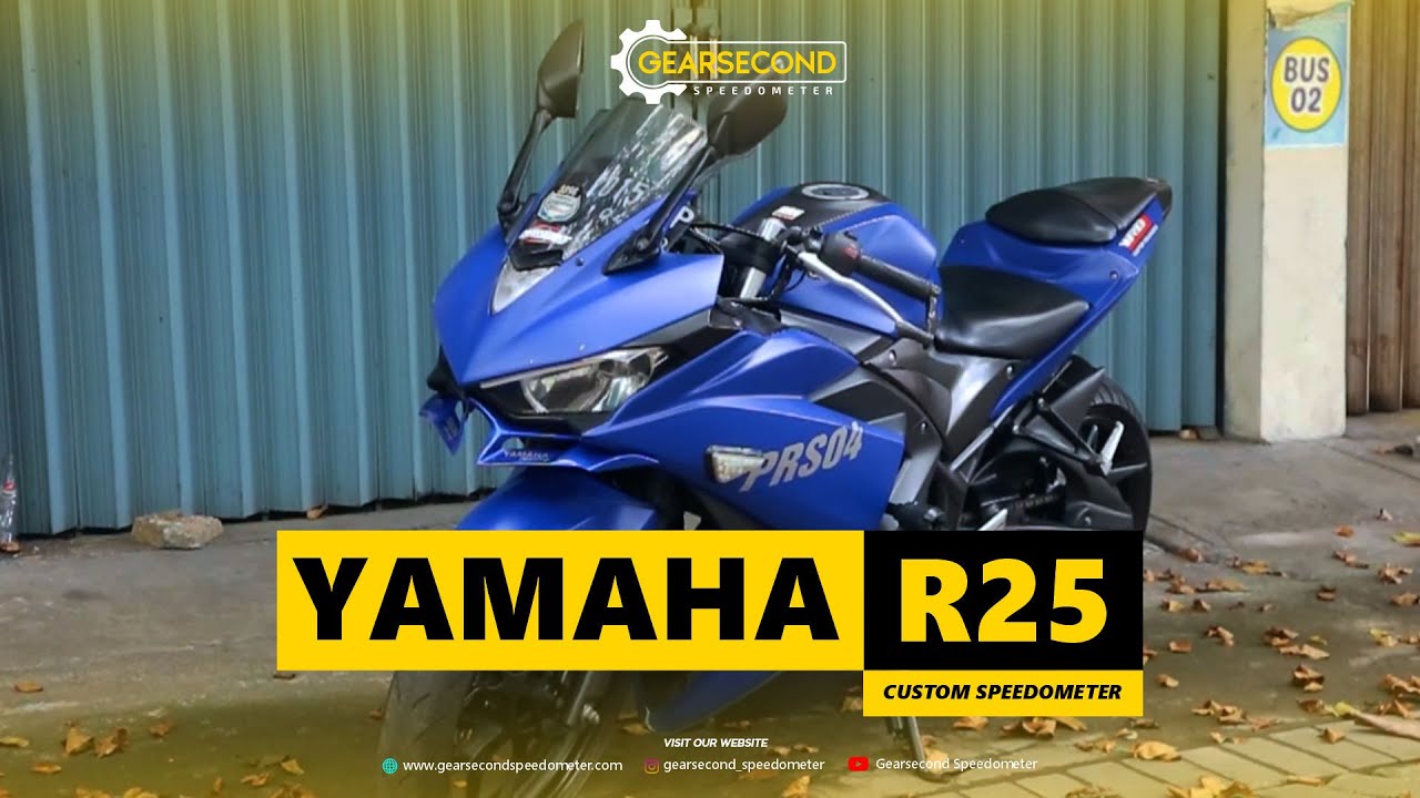 MASUK YAMAHA R25 INGIN DICUSTOM SPEEDOMETERNYAA 🔥